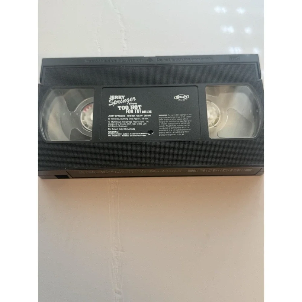 Jerry Springer - Too Hot for‎ TV! Uncensored VHS 1998